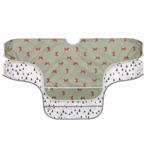 Lätzchen mit langen Ärmeln 2tlg. ass. Kleiner Waldfuchs Laessig