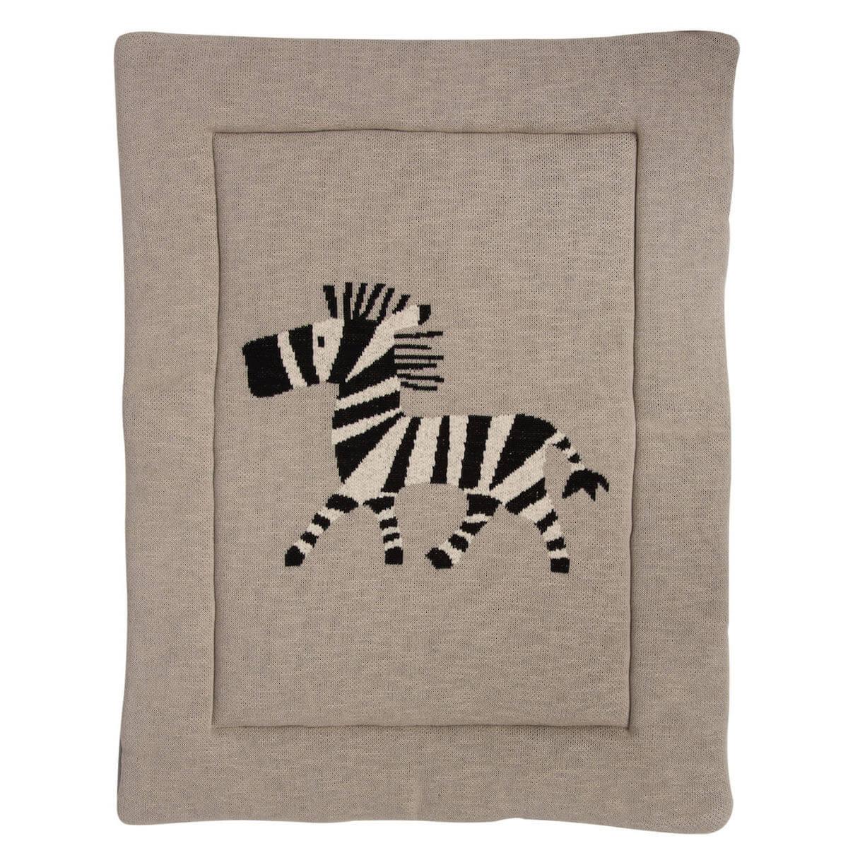 Laufgittereinlage 73x93cm TRICOT Quax Zebra