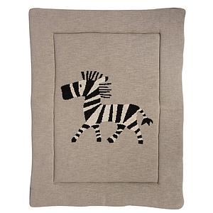 Laufgittereinlage 73x93cm TRICOT Quax Zebra