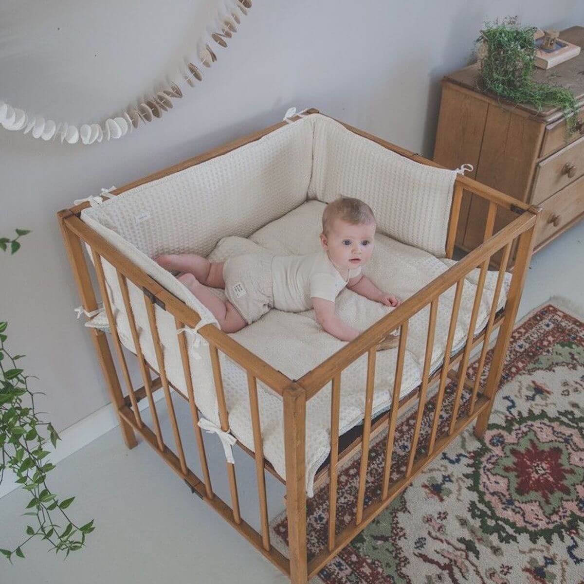 Laufstall-Bettumrandung AMSTERDAM Koeka natural