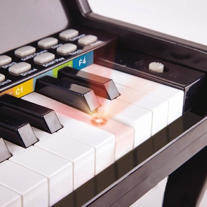 Learn with Lights Piano Hape black