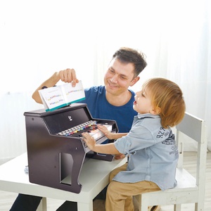 Learn with Lights Piano Hape black