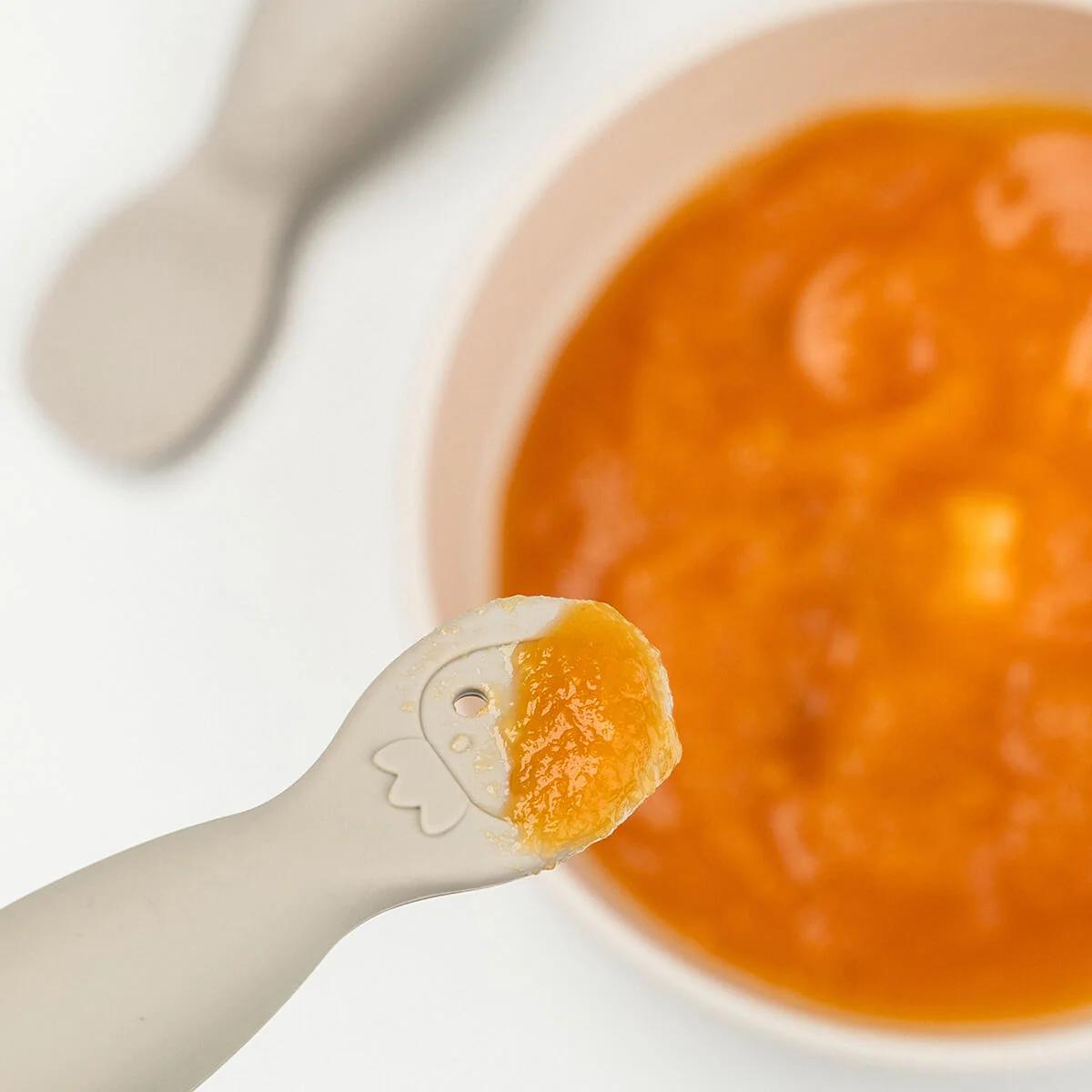 Learning spoon set Tiny farm Done by deer Sand