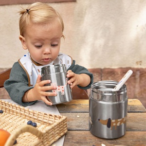 Lebensmittelglas LITTLE MATEYS Laessig Gewuerzorange 