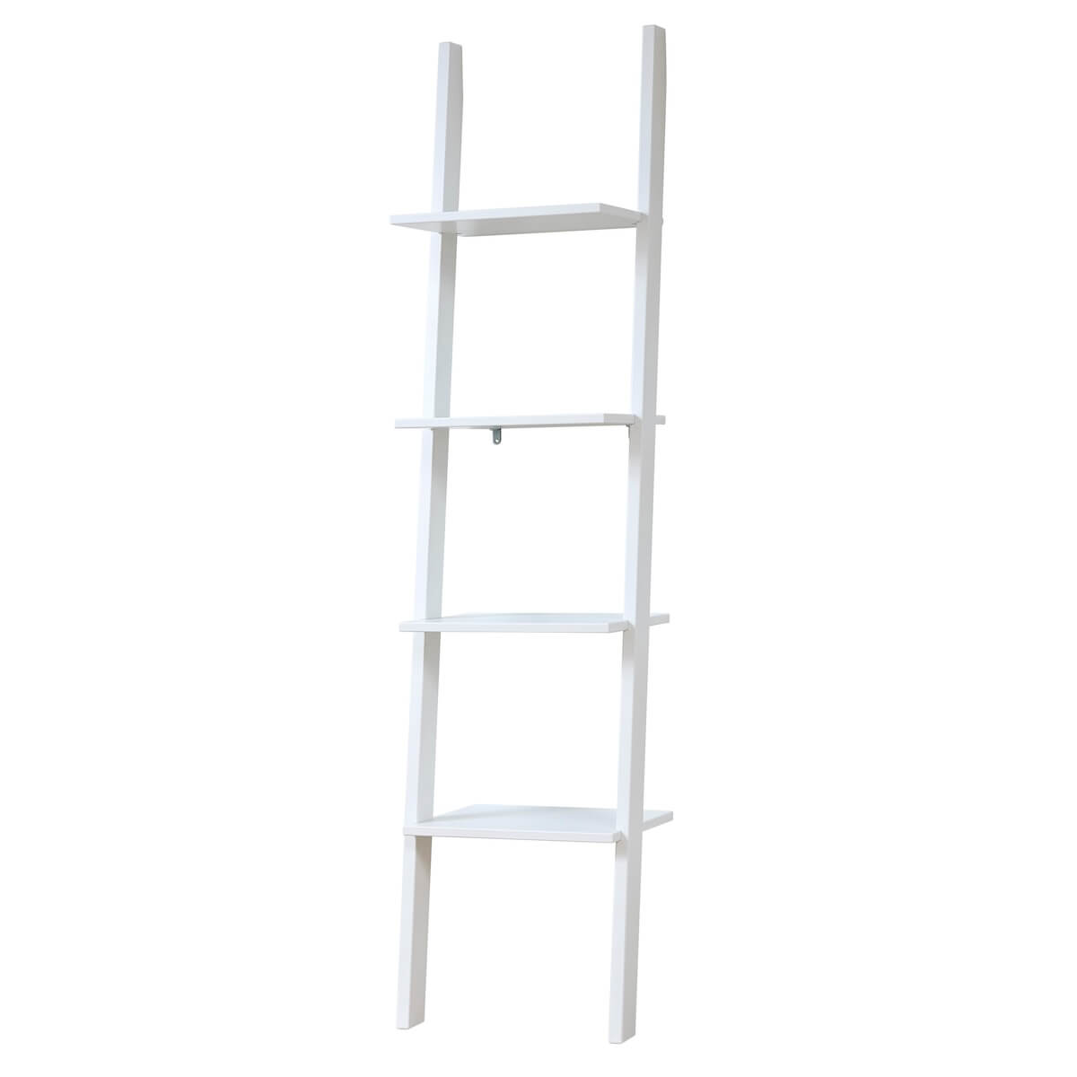 Leiterregal mit 4 Böden 170x41cm Lifetime weiß