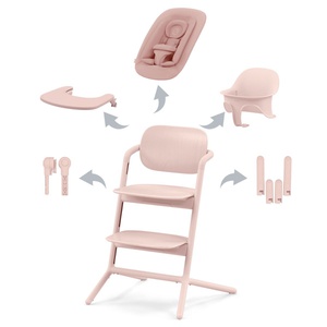 LEMO 4in1 Hochstuhl-Set Cybex Pearl Pink