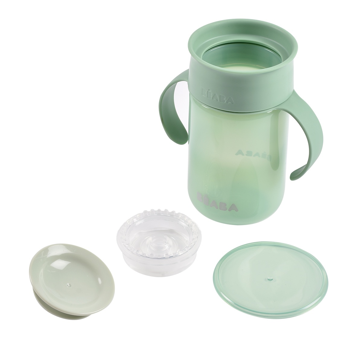 Lernbecher 360° Beaba grün