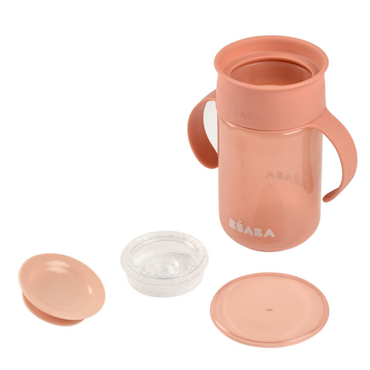 Lernbecher 360° Beaba rosa