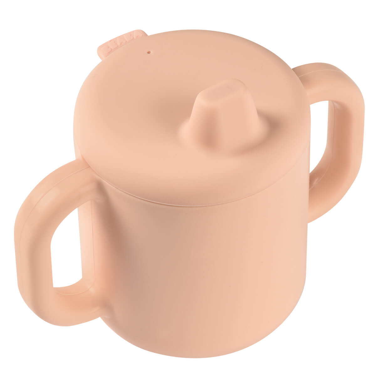 Lernbecher Silikon pink Beaba