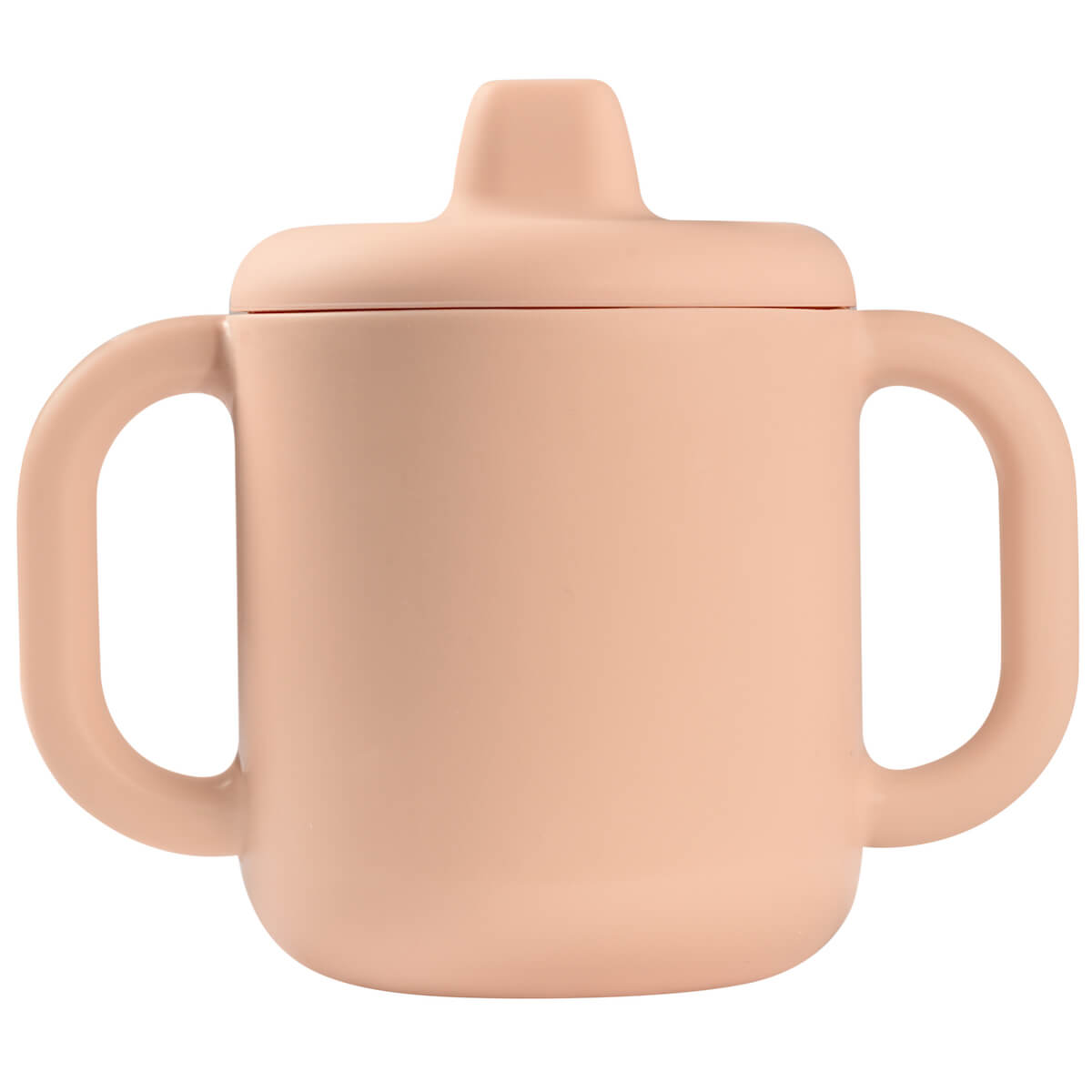 Lernbecher Silikon pink Beaba