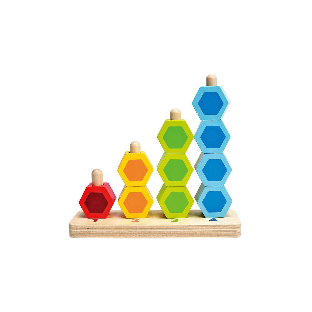Lernspiel COUNTING COUNTING STACKER Hape