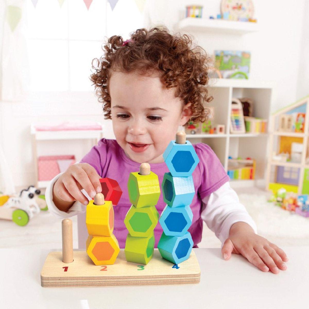 Lernspiel COUNTING COUNTING STACKER Hape