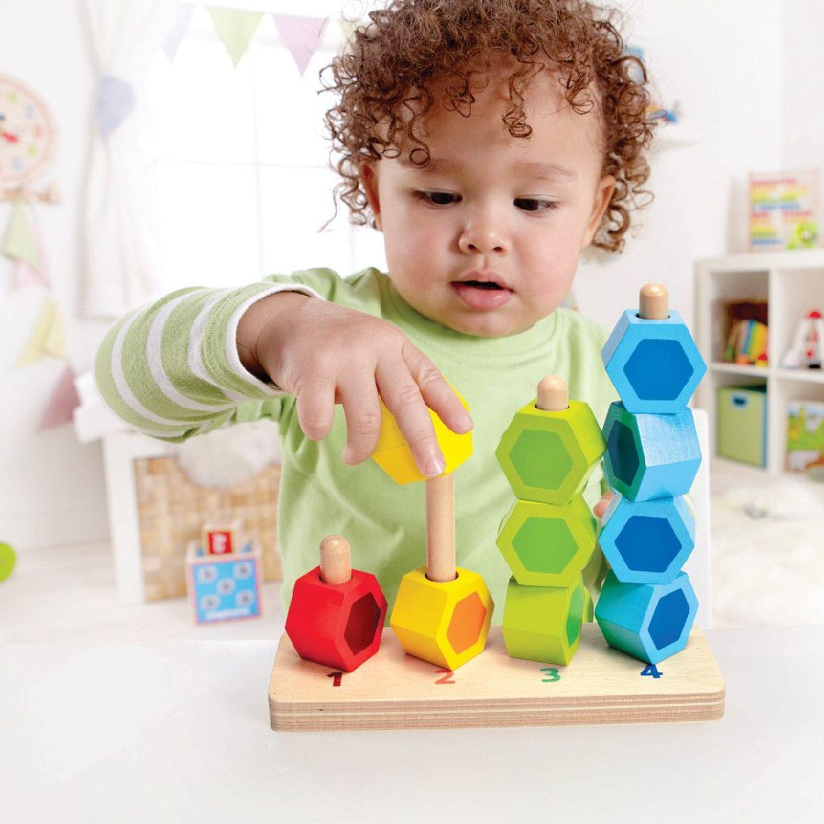 Lernspiel COUNTING COUNTING STACKER Hape