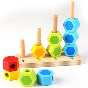 Lernspiel COUNTING COUNTING STACKER Hape