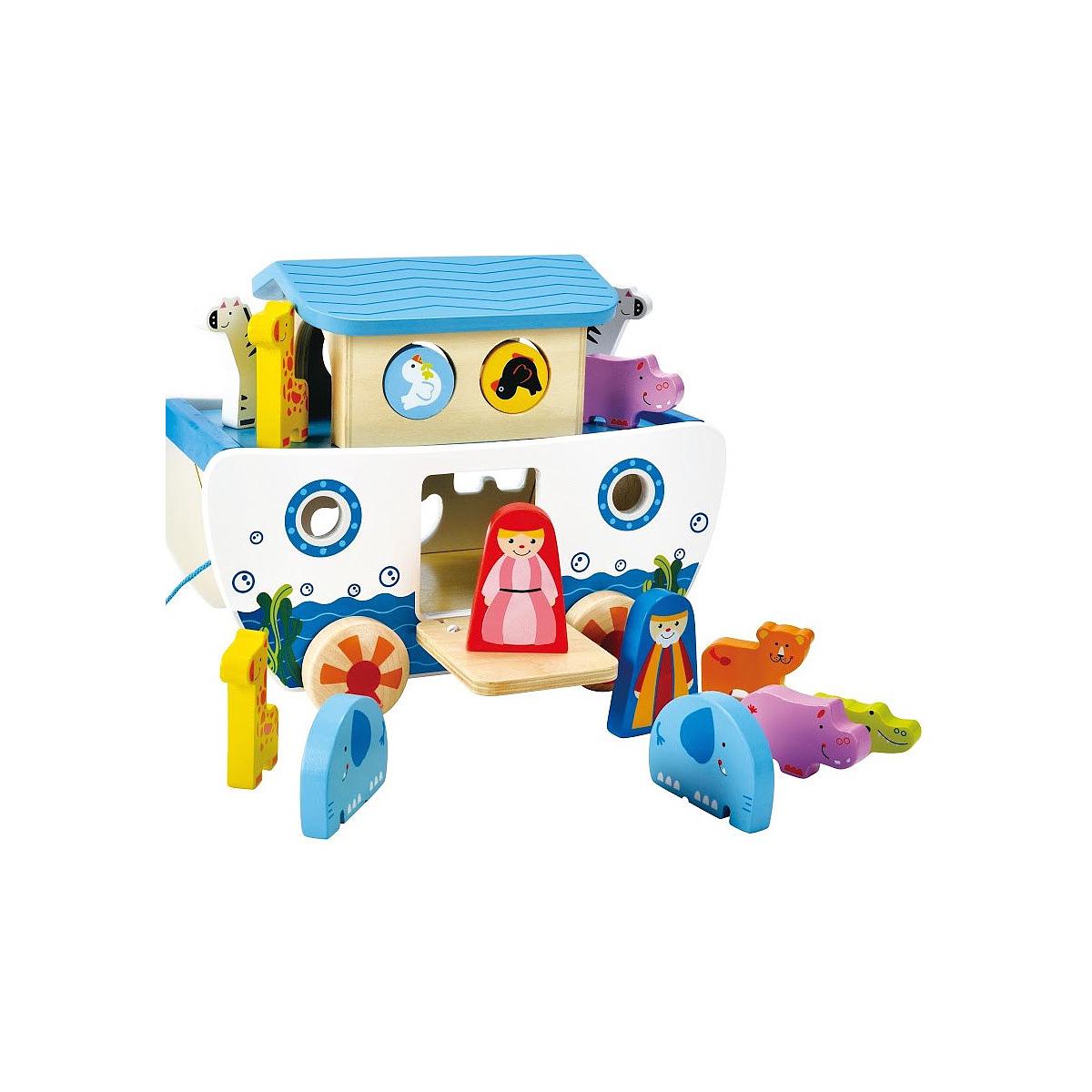 Lernspiel PULL ALONG NOAH'S ARK Hape
