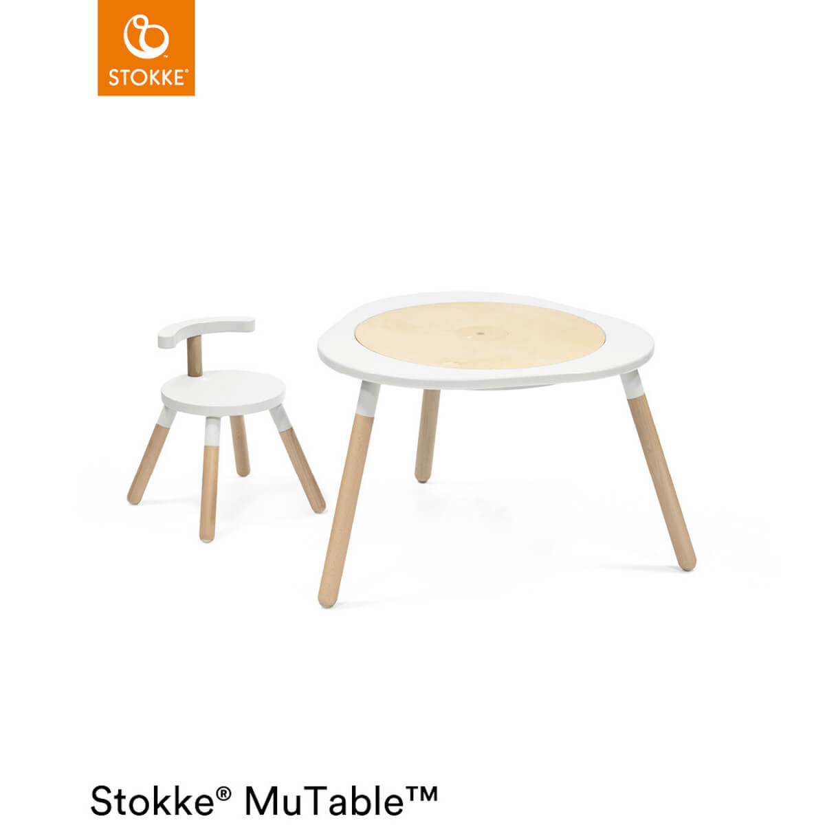 Liege MUTABLE Stokke Weiß