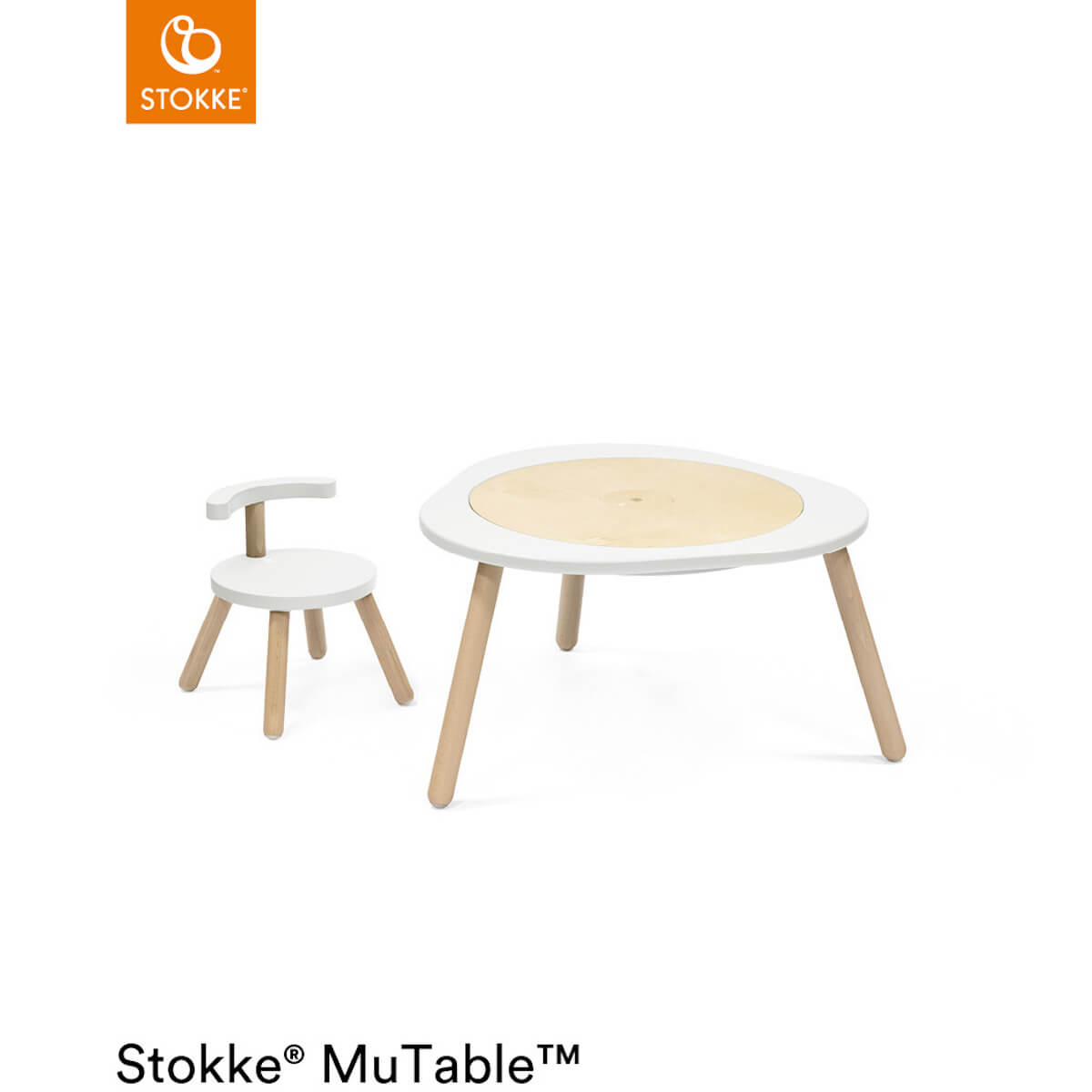 Liege MUTABLE Stokke Weiß