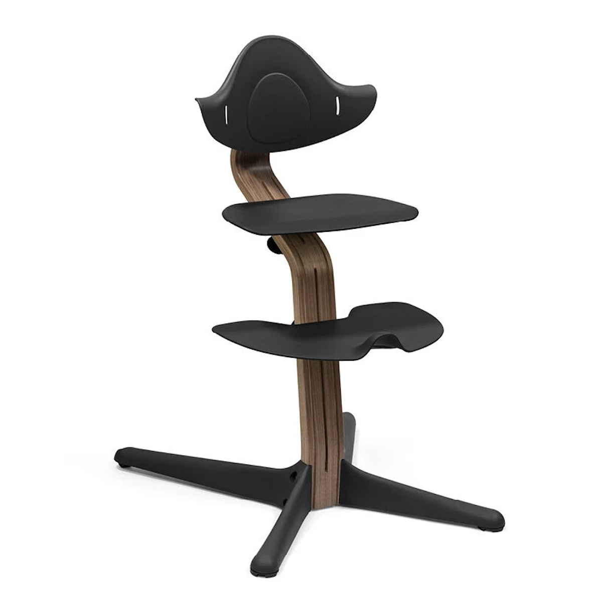 Liege NOMI Stokke Walnuss schwarz