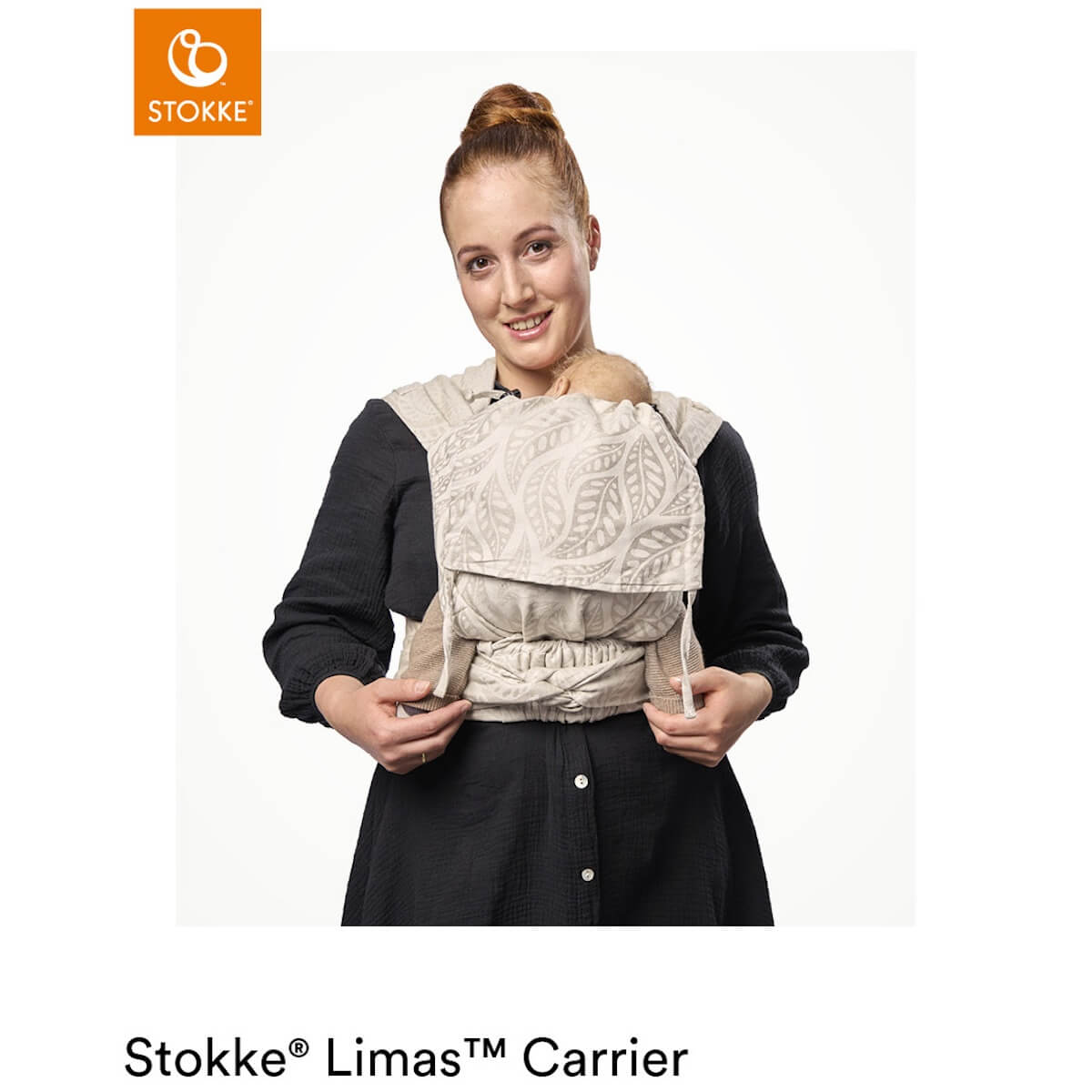 LIMAS Stokke Front-Rücken Carrier black