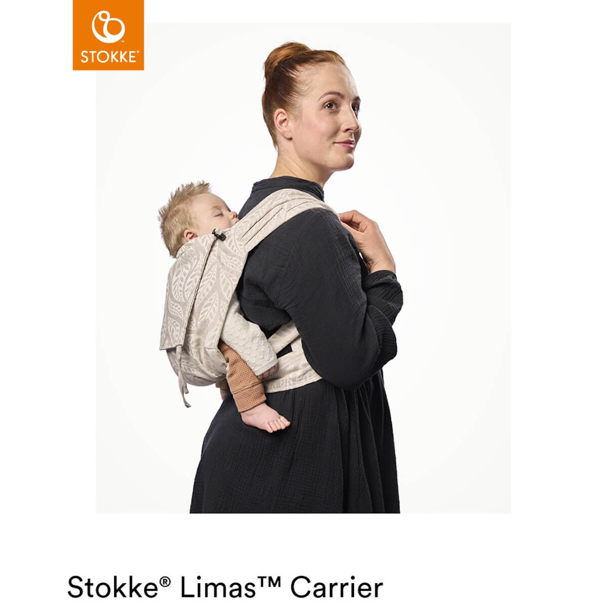 LIMAS Stokke Front-Rücken Carrier black