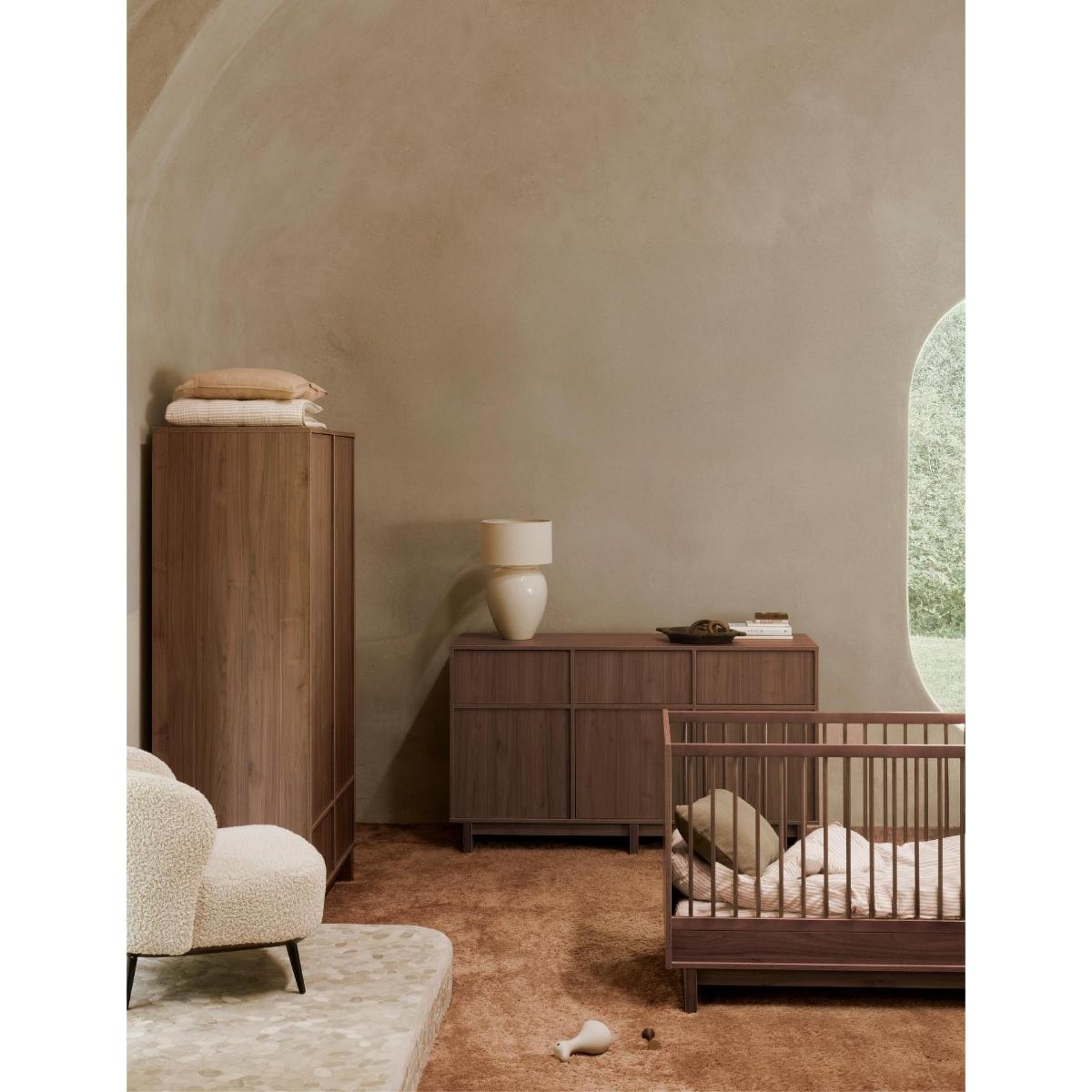 Lit 70x120cm KYO Quax Walnut