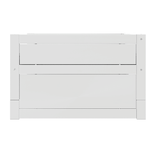 Lit cabine 120x200cm DELUXE Lifetime white