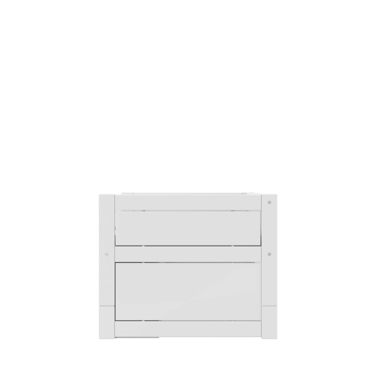 Lit cabine avec tiroirs et rangements LUX LIFETIME white