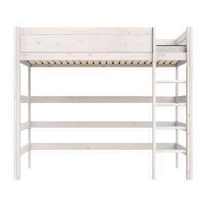 Lit mezzanine 120x200x177cm PREMIUM Lifetime whitewash