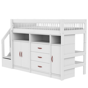 Lit mezzanine Breeze All-In-One sol à roulettes Lifetime