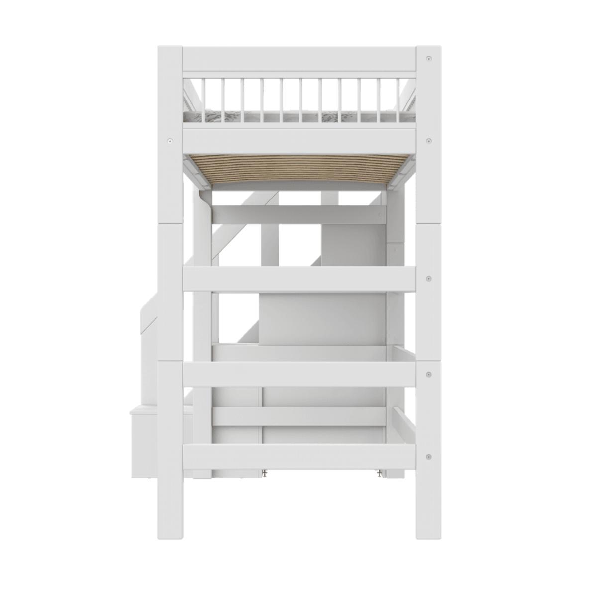 Lit Mezzanine Breeze Avec Escalier Deluxe Sommier à lattes Lifetime