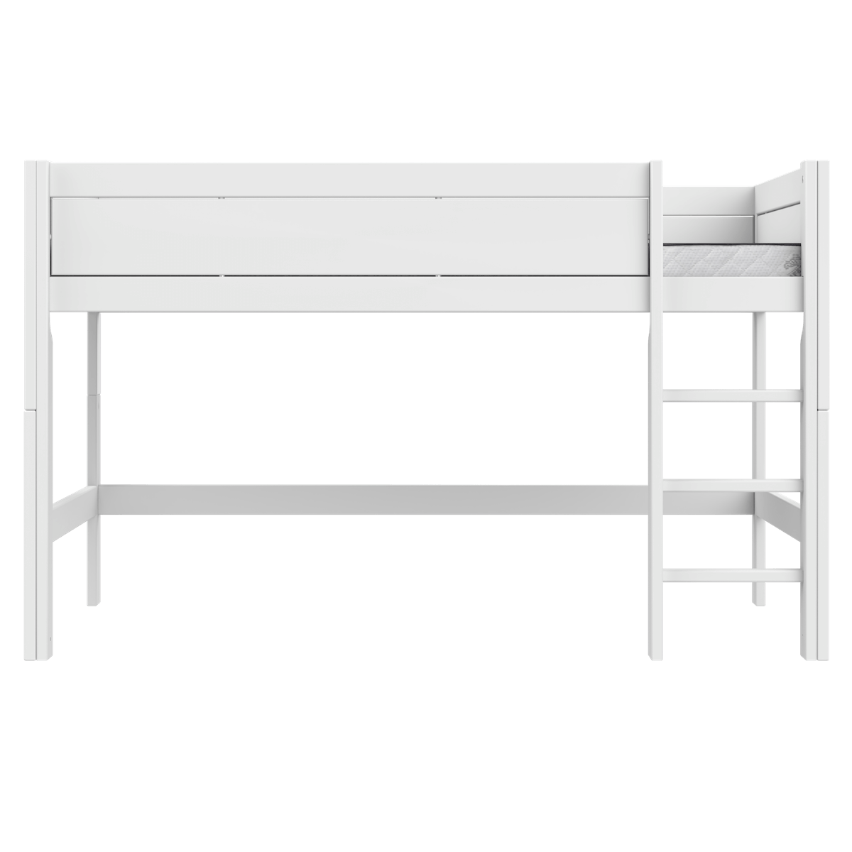 Lit mi-hauteur 120x200x128cm PREMIUM Lifetime white