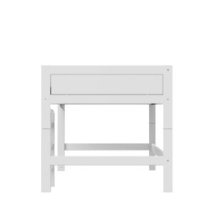 Lit mi-hauteur 120x200x128cm PREMIUM Lifetime white