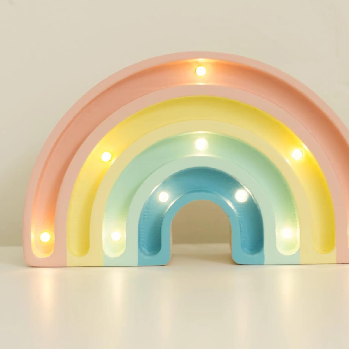 Little Lights Regenbogen Mini Lampe Retro
