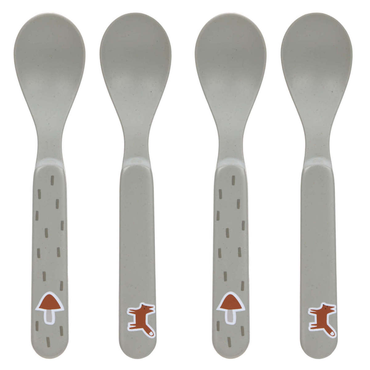 Löffel-Set PP-Zellulose Kleiner Waldfuchs Laessig