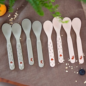 Löffel-Set PP-Zellulose Kleiner Waldhase Laessig