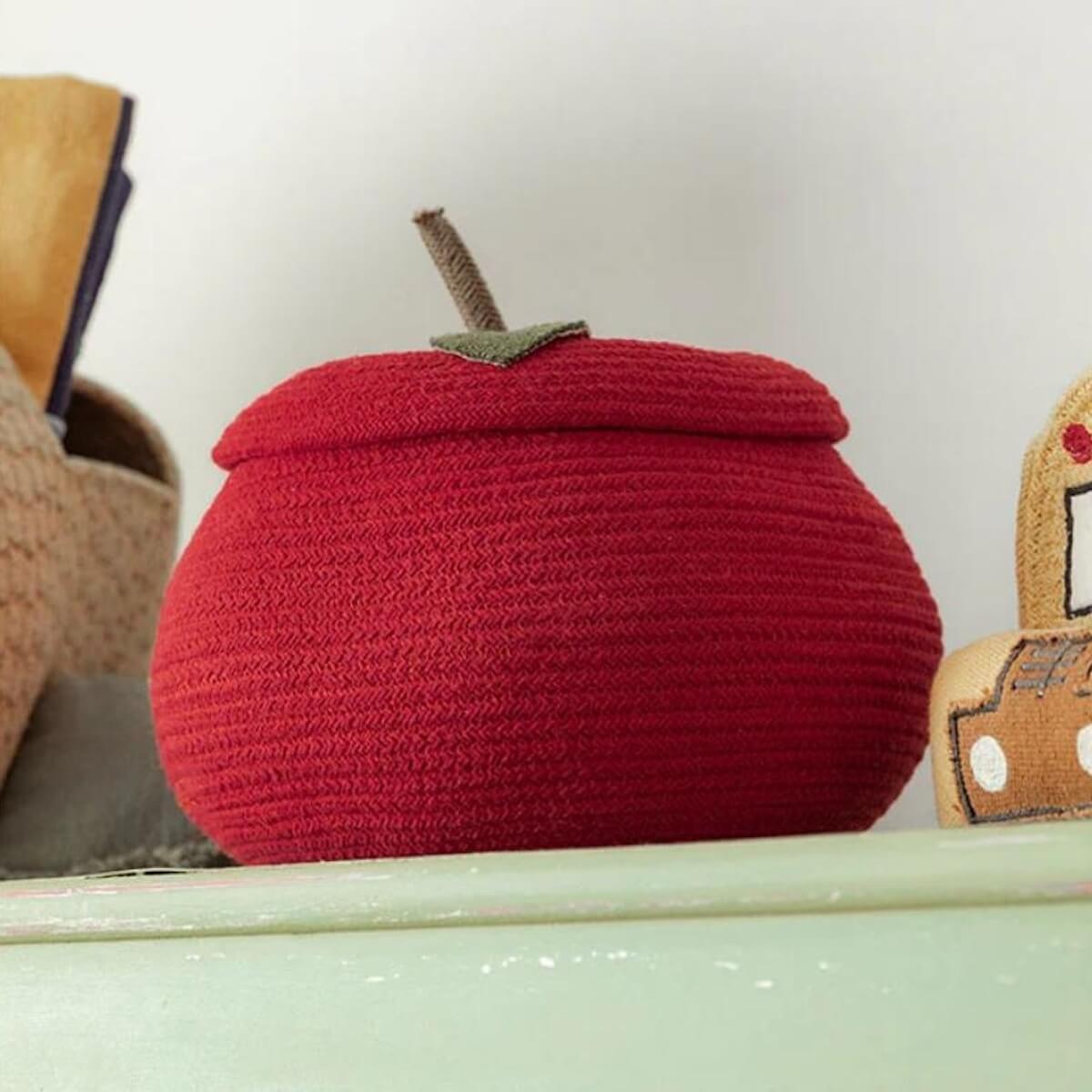 Lorena Canals Apfel-Aufbewahrungskorb 28 x 28 cm