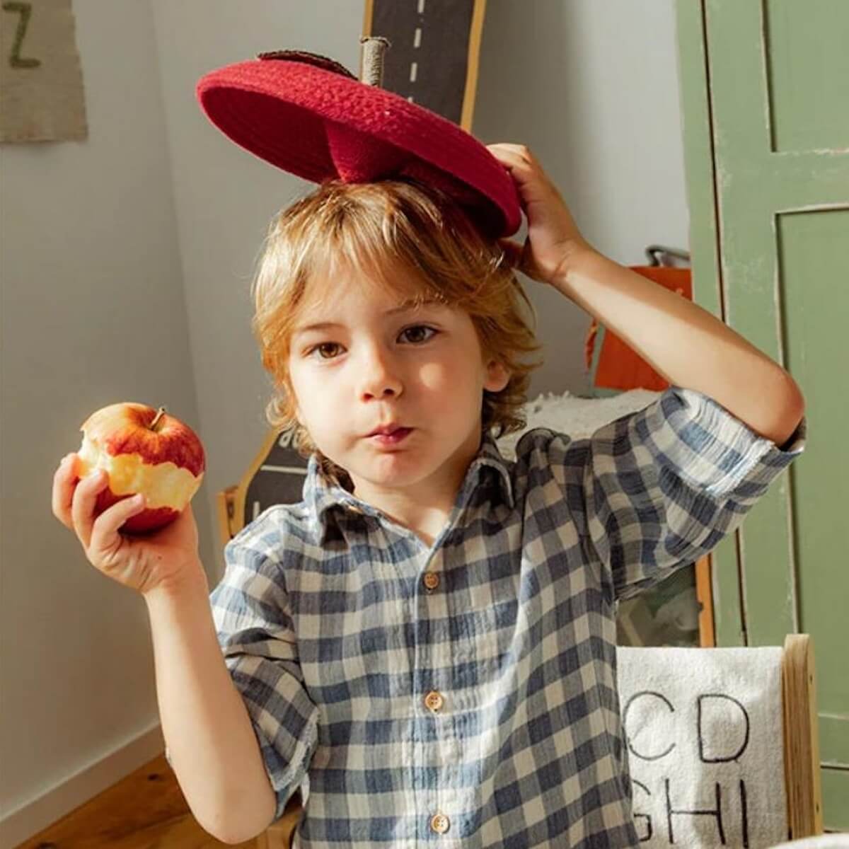 Lorena Canals Apfel-Aufbewahrungskorb 28 x 28 cm