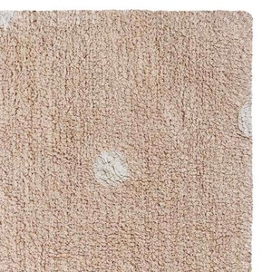 Lorena Canals Rosa Teppich 100x150cm MINI DOT