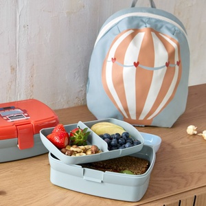 Lunch Set Tiny Drivers Balloon Laessig (Lunchbox + Drinking Bottle)