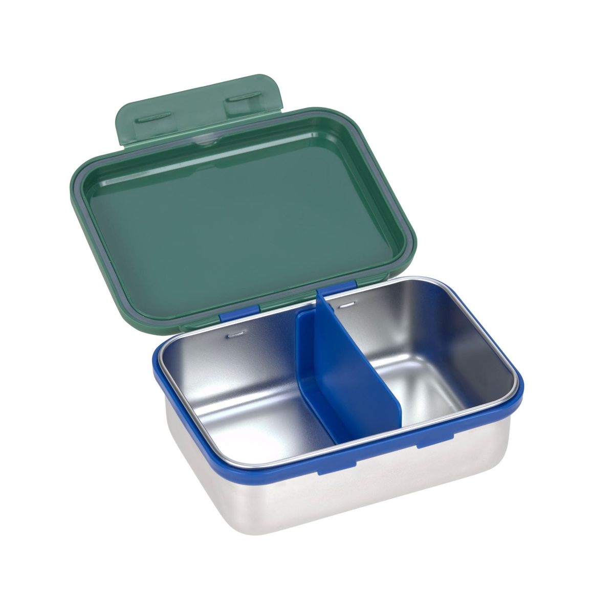 Lunchbox Stainless Steel Little Gang Rainbow green