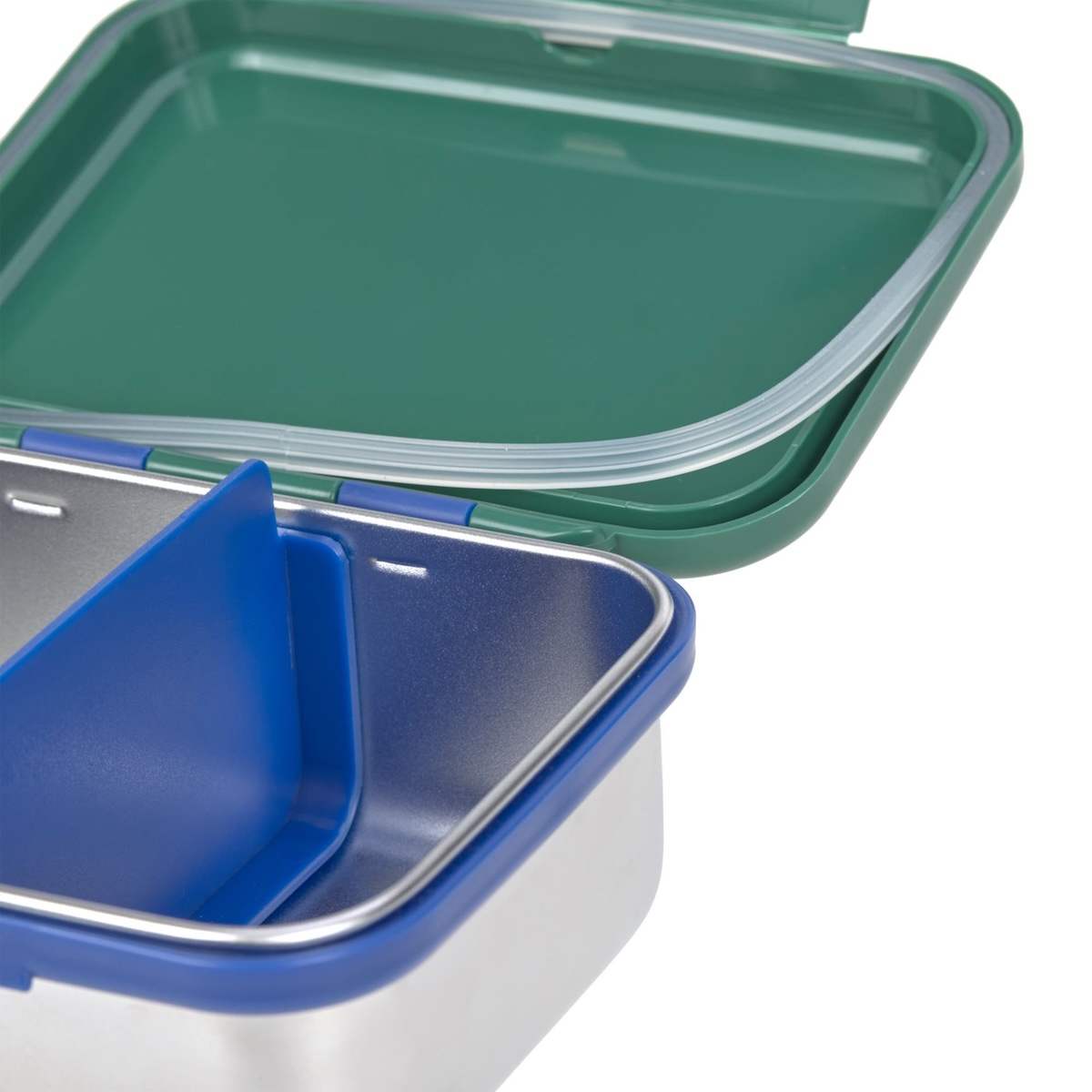 Lunchbox Stainless Steel Little Gang Rainbow green