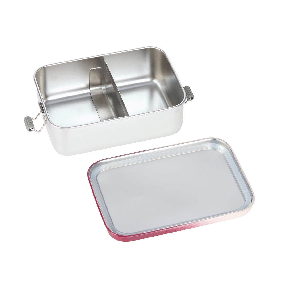 Lunchbox Stainless steel solid Laessig berry rose