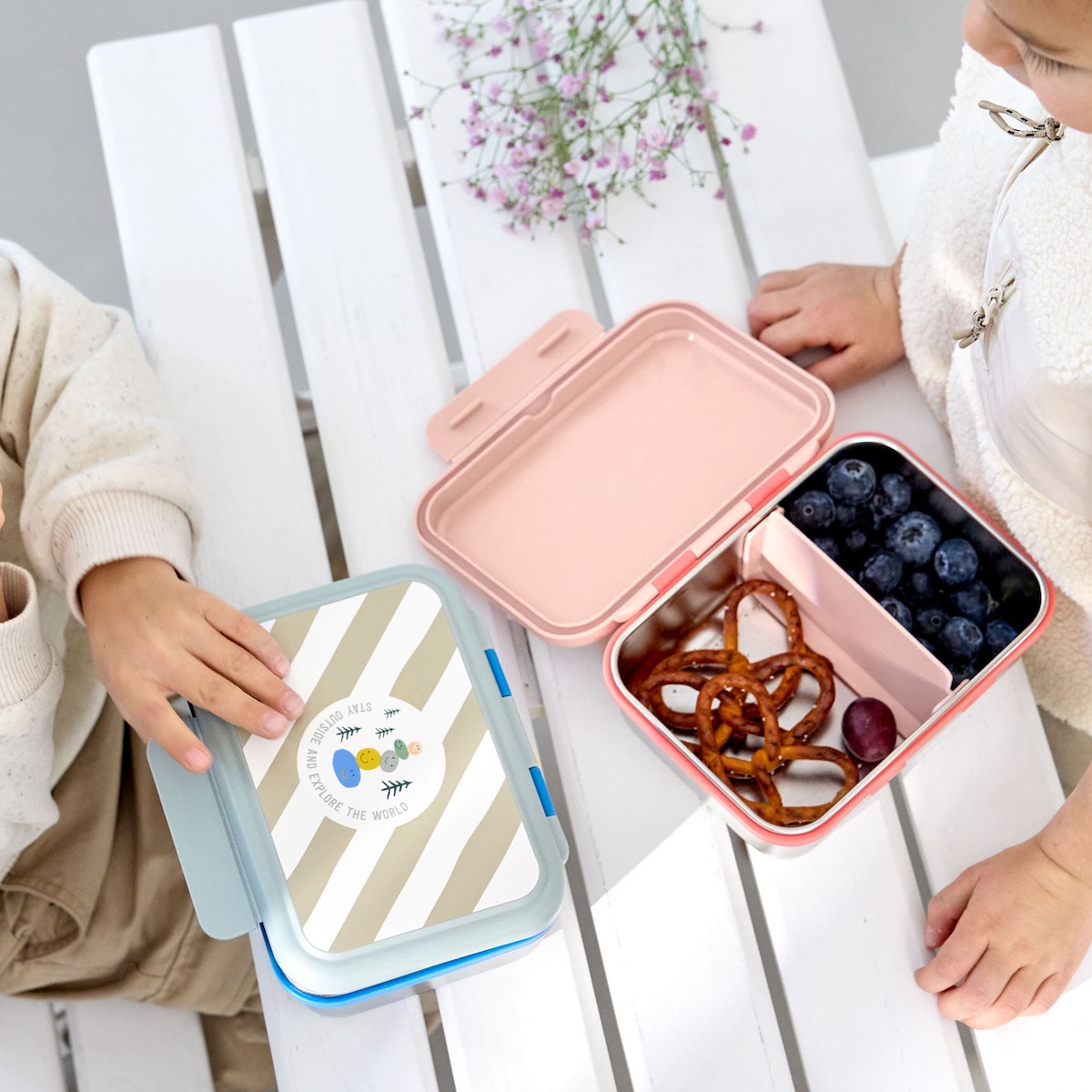 Lunchbox SUNNY EXPLORER Laessig grün blau