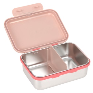 Lunchbox SUNNY EXPLORER Laessig rosa