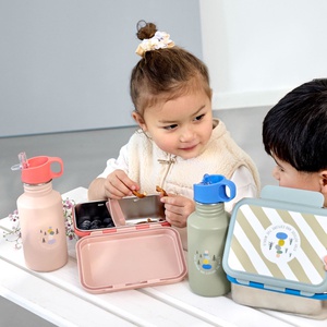 Lunchbox SUNNY EXPLORER Laessig rosa