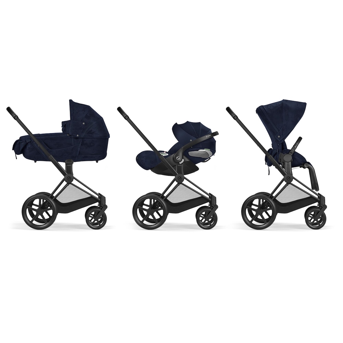Luxus-Sitzpaket PRIAM Cybex Rebellious Denim Blue