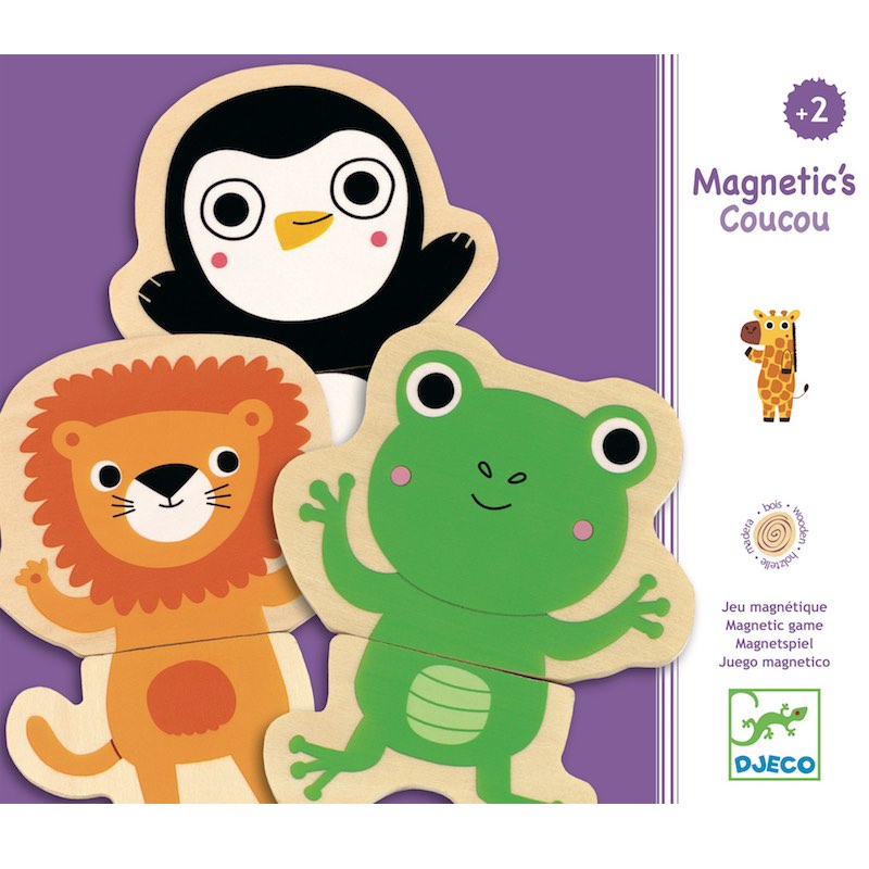 Magnetische Holz +2Y COUCOU Djeco