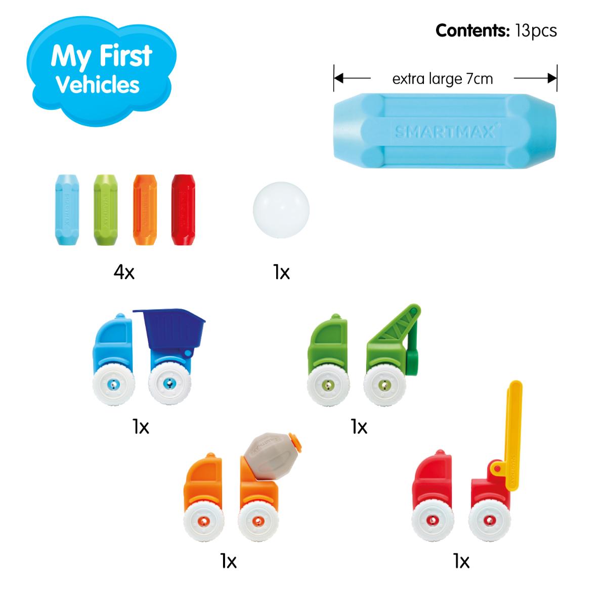 Magnetisches Spiel SMARTMAX My First Vehicles Smartgames