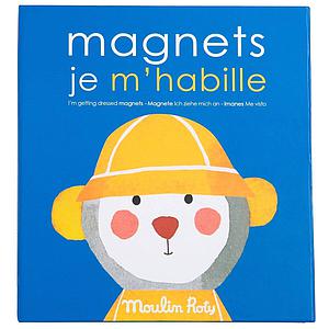 Magnetspiel Ich ziehe mich an LES POPIPOP Moulin Roty