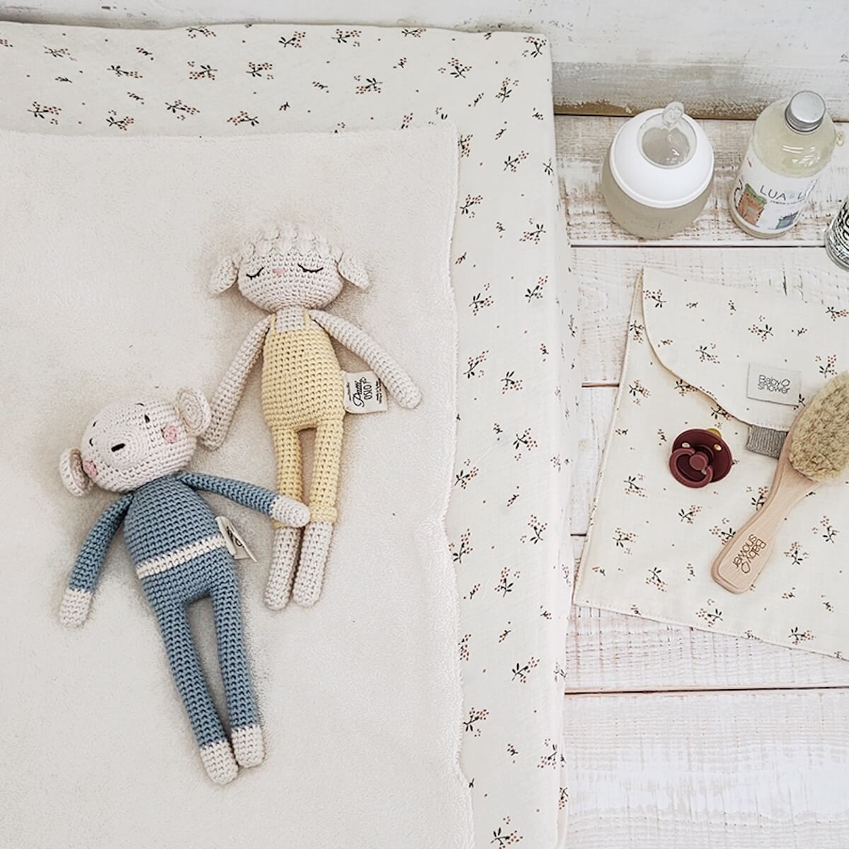 MATRATZENHÜLLE IN LANGER roseberry